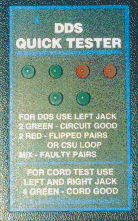 DDS QUICK TESTER